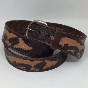 Vintage Biker Motorcycle Belt
